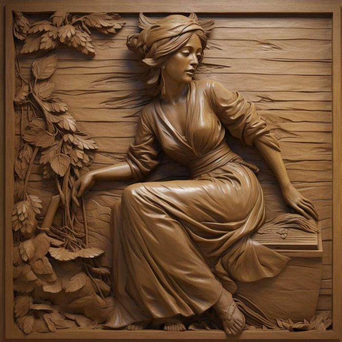 نموذج ثلاثي الأبعاد لآلة CNC 3D Art 